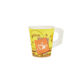 Printed Single Wall Paper Cups With Handle